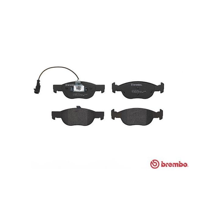 Stabdžių trinkelių rinkinys, diskinis stabdys BREMBO P 23 057