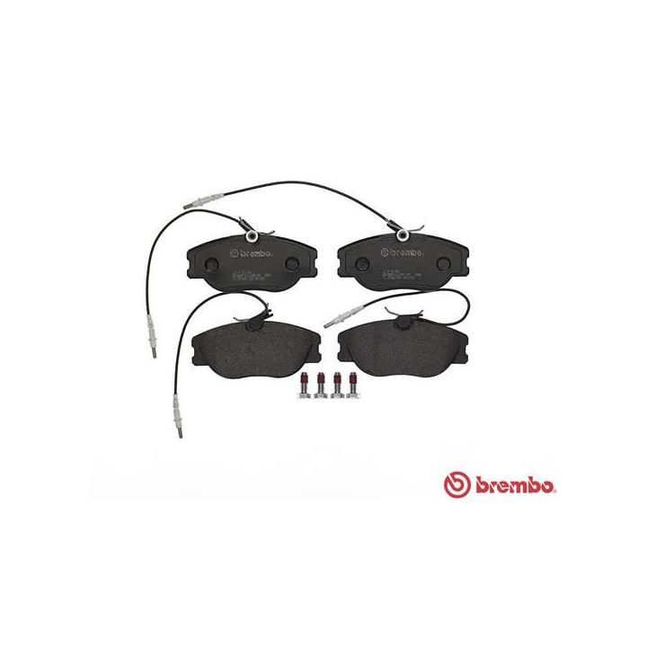 Stabdžių trinkelių rinkinys, diskinis stabdys BREMBO P 23 061