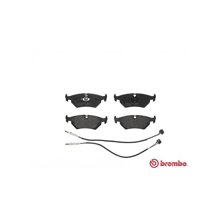 Stabdžių trinkelių rinkinys, diskinis stabdys BREMBO P 23 062