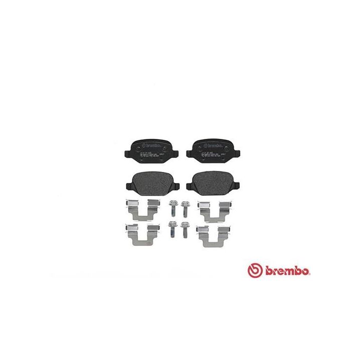 Stabdžių trinkelių rinkinys, diskinis stabdys BREMBO P 23 065