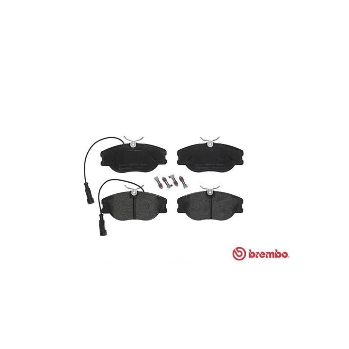 Stabdžių trinkelių rinkinys, diskinis stabdys BREMBO P 23 066