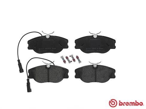 Stabdžių trinkelių rinkinys, diskinis stabdys BREMBO P 23 066