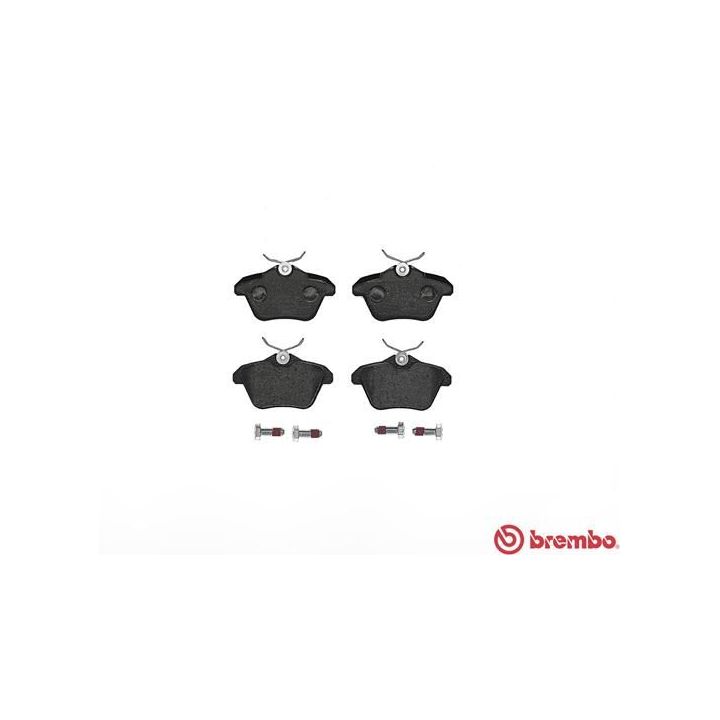 Stabdžių trinkelių rinkinys, diskinis stabdys BREMBO P 23 067
