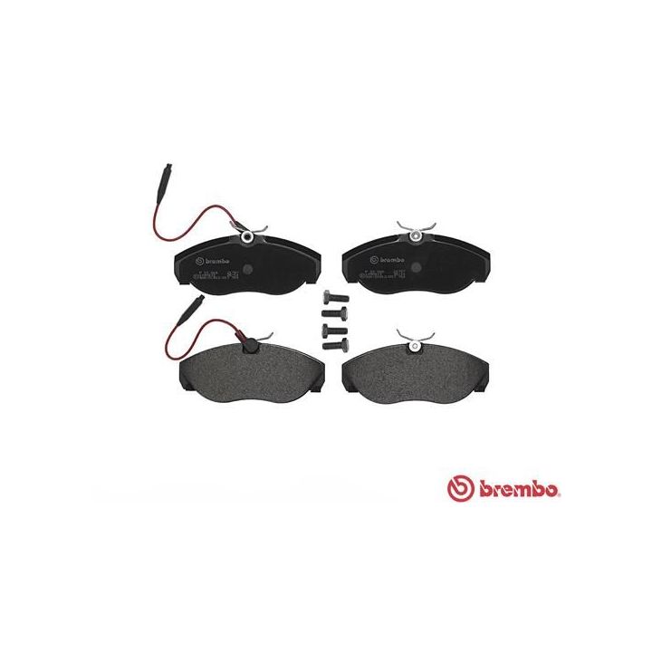 Stabdžių trinkelių rinkinys, diskinis stabdys BREMBO P 23 068