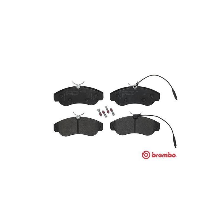 Stabdžių trinkelių rinkinys, diskinis stabdys BREMBO P 23 069