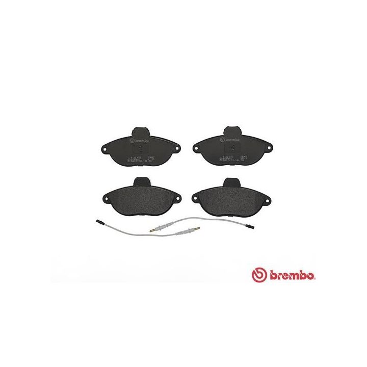 Stabdžių trinkelių rinkinys, diskinis stabdys BREMBO P 23 072