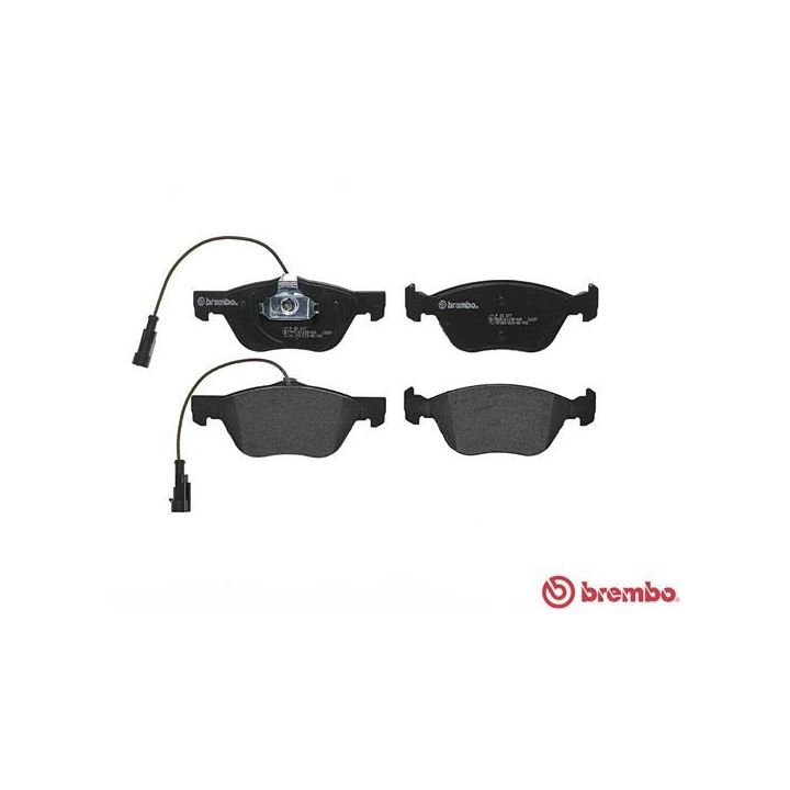 Stabdžių trinkelių rinkinys, diskinis stabdys BREMBO P 23 077