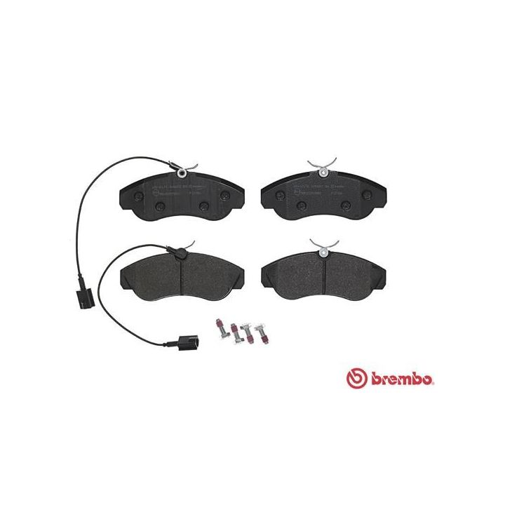 Stabdžių trinkelių rinkinys, diskinis stabdys BREMBO P 23 084