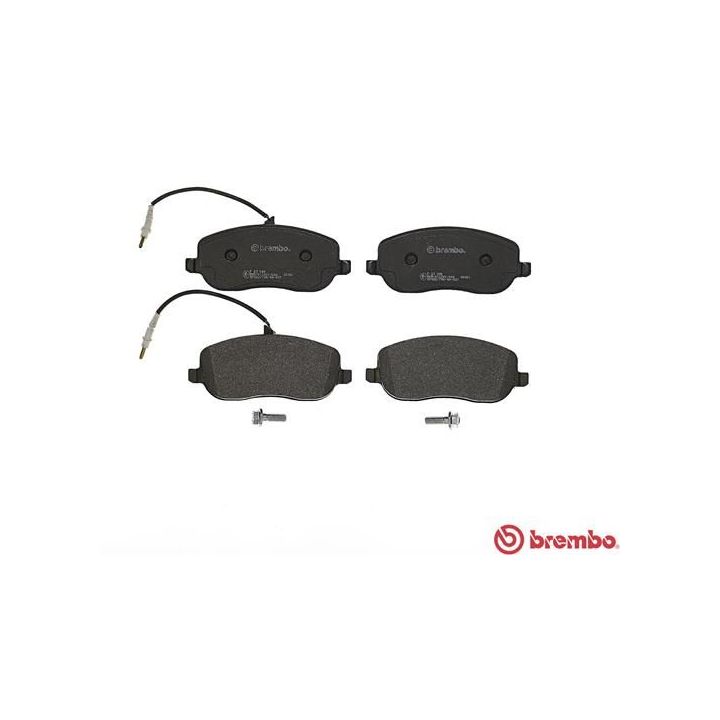 Stabdžių trinkelių rinkinys, diskinis stabdys BREMBO P 23 090