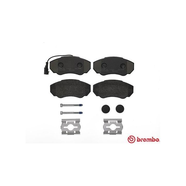 Stabdžių trinkelių rinkinys, diskinis stabdys BREMBO P 23 091