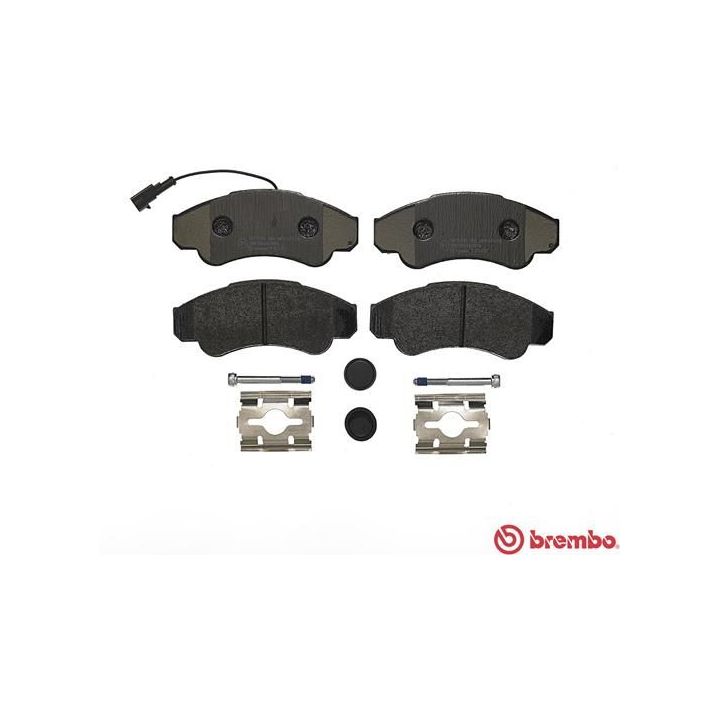 Stabdžių trinkelių rinkinys, diskinis stabdys BREMBO P 23 092