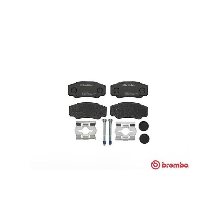 Stabdžių trinkelių rinkinys, diskinis stabdys BREMBO P 23 093