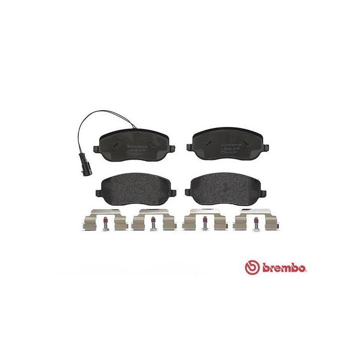 Stabdžių trinkelių rinkinys, diskinis stabdys BREMBO P 23 100