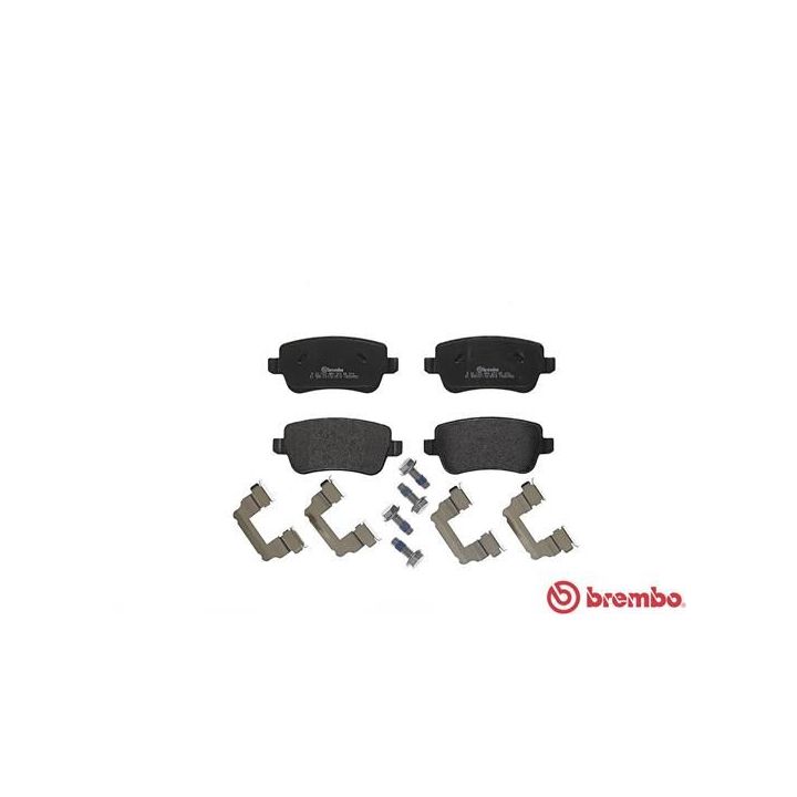 Stabdžių trinkelių rinkinys, diskinis stabdys BREMBO P 23 102