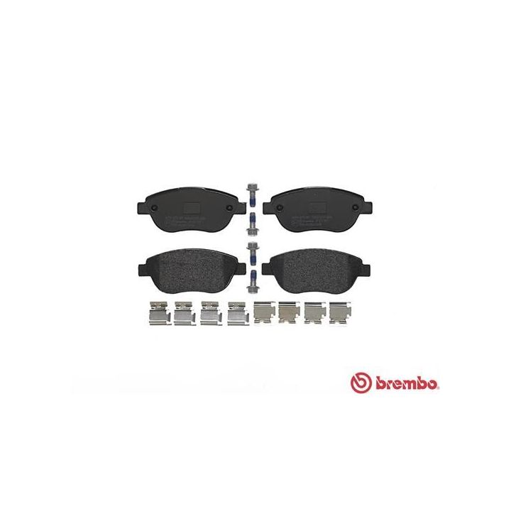 Stabdžių trinkelių rinkinys, diskinis stabdys BREMBO P 23 119