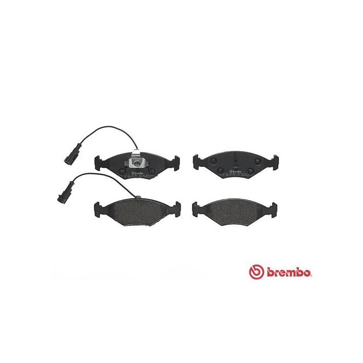 Stabdžių trinkelių rinkinys, diskinis stabdys BREMBO P 23 122