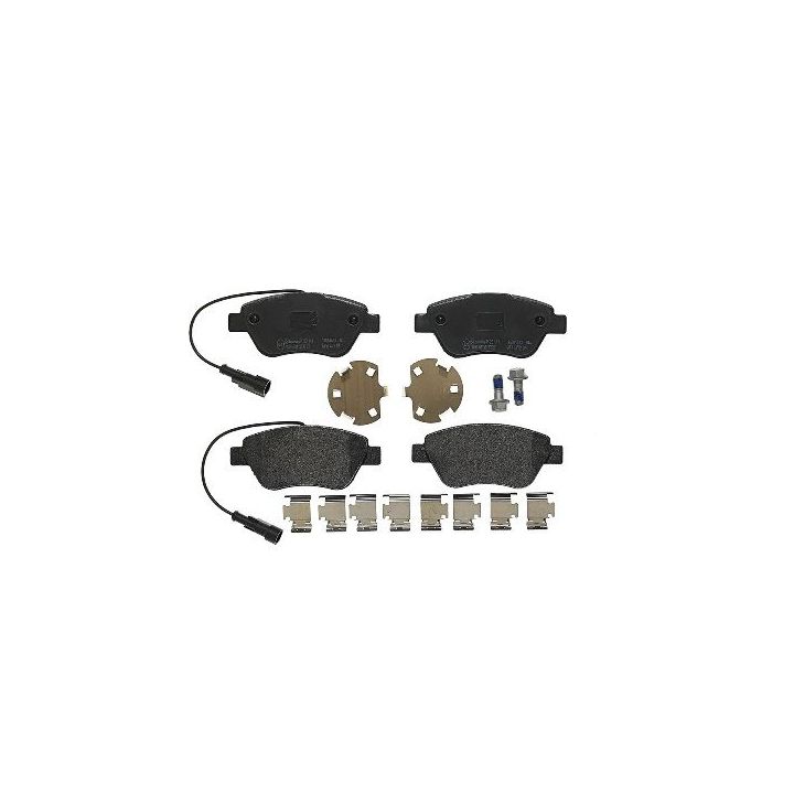 Stabdžių trinkelių rinkinys, diskinis stabdys BREMBO P 23 141