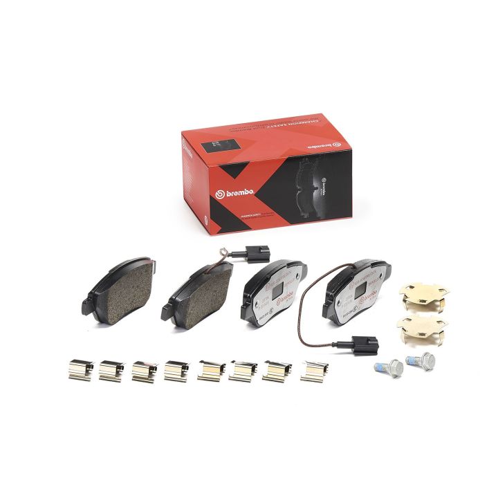 Stabdžių trinkelių rinkinys, diskinis stabdys BREMBO P 23 141X