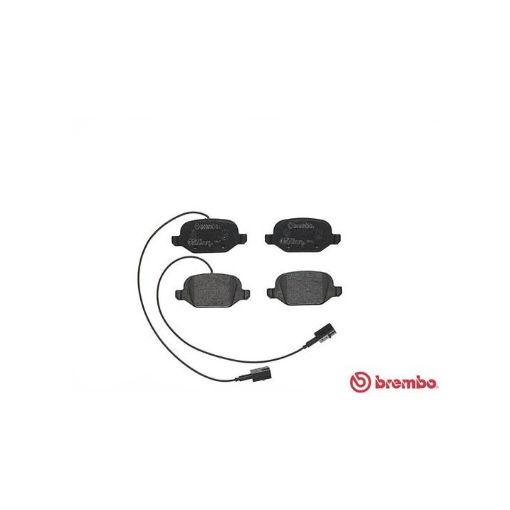 Stabdžių trinkelių rinkinys, diskinis stabdys BREMBO P 23 146