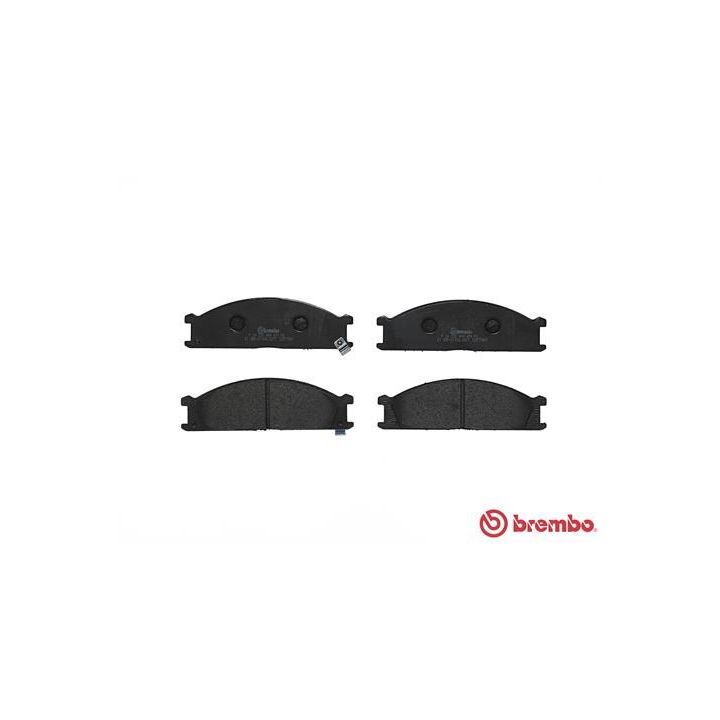 Stabdžių trinkelių rinkinys, diskinis stabdys BREMBO P 24 026