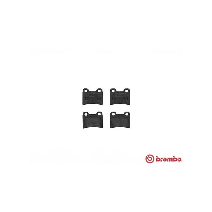 Stabdžių trinkelių rinkinys, diskinis stabdys BREMBO P 24 030