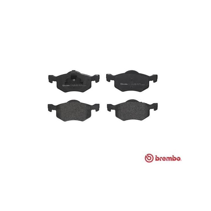 Stabdžių trinkelių rinkinys, diskinis stabdys BREMBO P 24 056