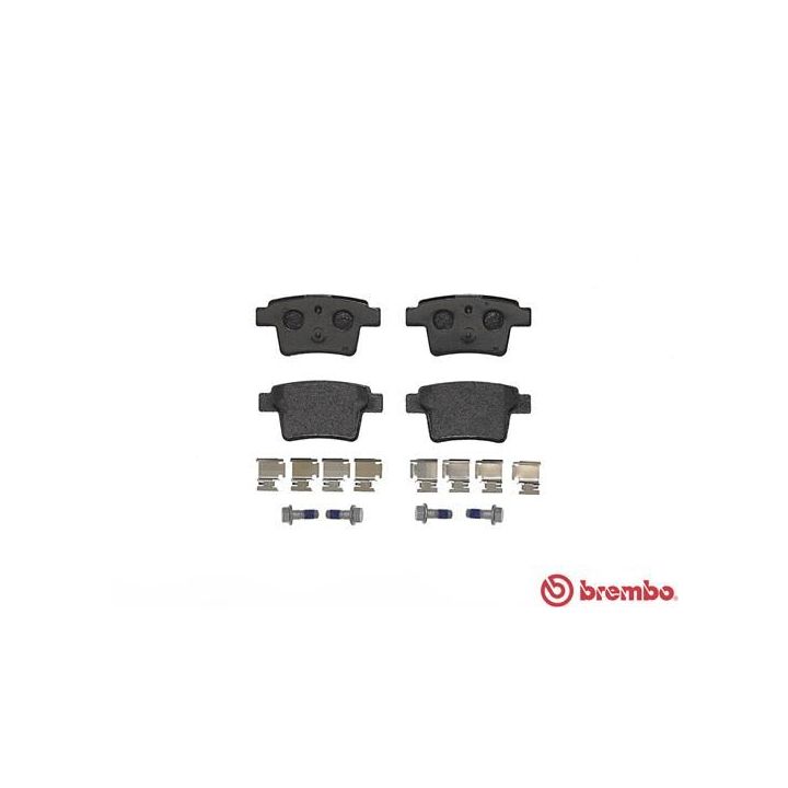 Stabdžių trinkelių rinkinys, diskinis stabdys BREMBO P 24 063
