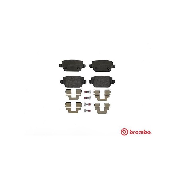 Stabdžių trinkelių rinkinys, diskinis stabdys BREMBO P 24 075