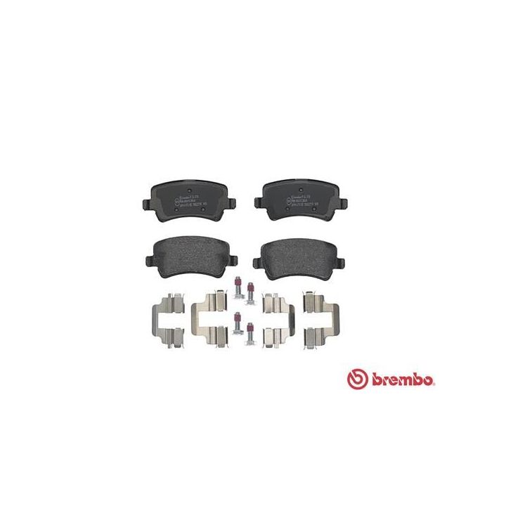 Stabdžių trinkelių rinkinys, diskinis stabdys BREMBO P 24 078