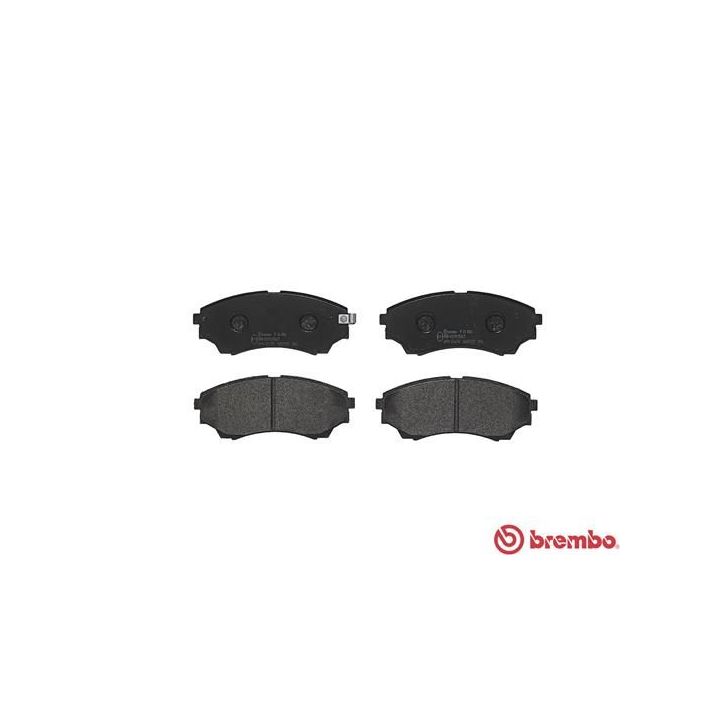 Stabdžių trinkelių rinkinys, diskinis stabdys BREMBO P 24 086