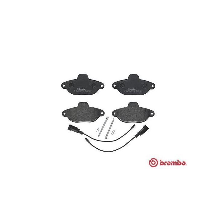 Stabdžių trinkelių rinkinys, diskinis stabdys BREMBO P 24 147