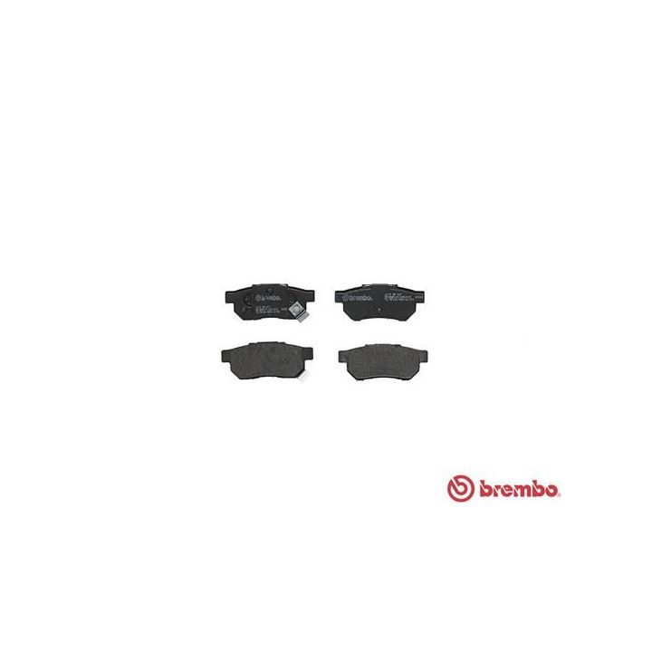 Stabdžių trinkelių rinkinys, diskinis stabdys BREMBO P 28 017