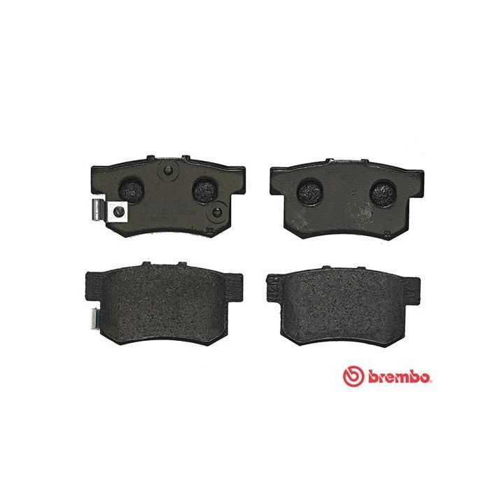 Stabdžių trinkelių rinkinys, diskinis stabdys BREMBO P 28 022