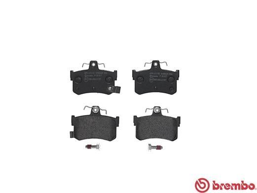 Stabdžių trinkelių rinkinys, diskinis stabdys BREMBO P 28 027