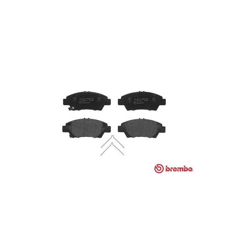 Stabdžių trinkelių rinkinys, diskinis stabdys BREMBO P 28 050