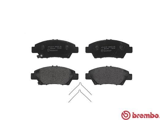 Stabdžių trinkelių rinkinys, diskinis stabdys BREMBO P 28 050