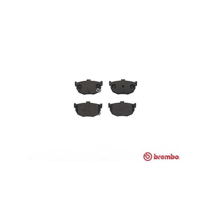 Stabdžių trinkelių rinkinys, diskinis stabdys BREMBO P 30 003