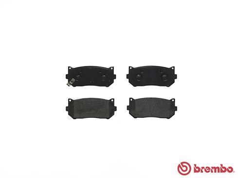 Stabdžių trinkelių rinkinys, diskinis stabdys BREMBO P 30 008
