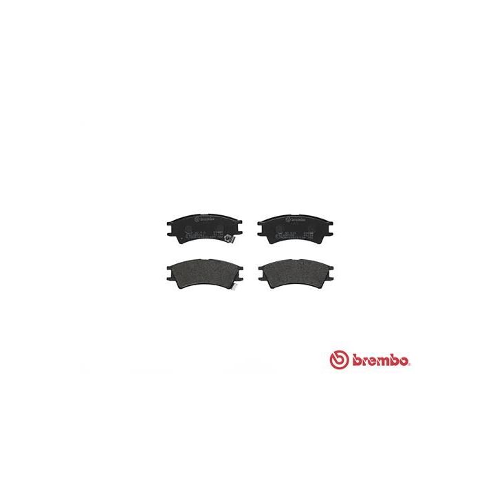 Stabdžių trinkelių rinkinys, diskinis stabdys BREMBO P 30 011