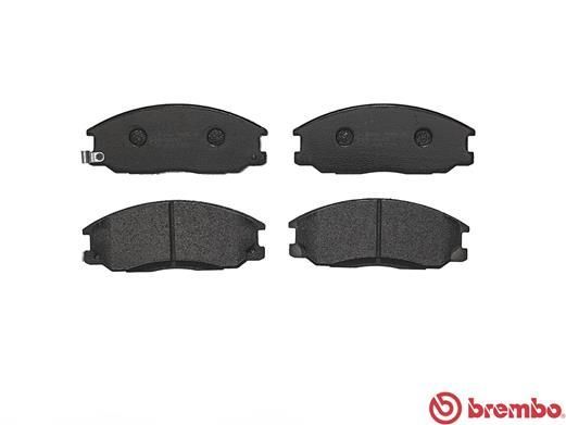 Stabdžių trinkelių rinkinys, diskinis stabdys BREMBO P 30 013