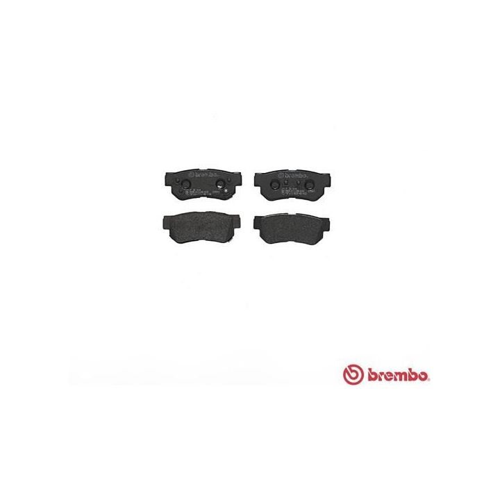 Stabdžių trinkelių rinkinys, diskinis stabdys BREMBO P 30 014
