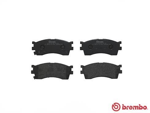 Stabdžių trinkelių rinkinys, diskinis stabdys BREMBO P 30 016
