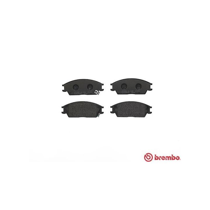 Stabdžių trinkelių rinkinys, diskinis stabdys BREMBO P 30 024