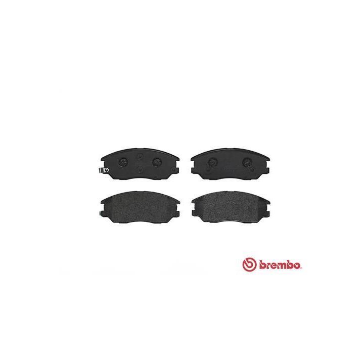 Stabdžių trinkelių rinkinys, diskinis stabdys BREMBO P 30 028