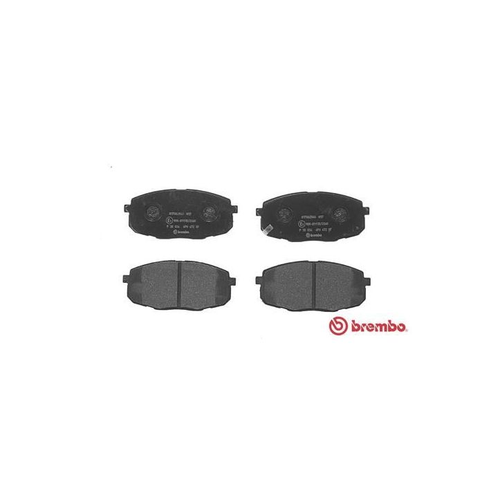 Stabdžių trinkelių rinkinys, diskinis stabdys BREMBO P 30 034