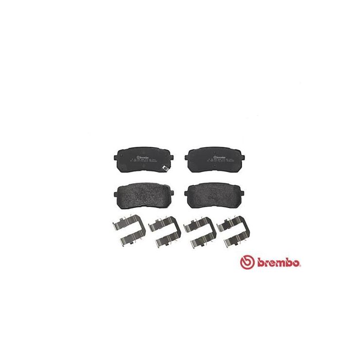 Stabdžių trinkelių rinkinys, diskinis stabdys BREMBO P 30 035
