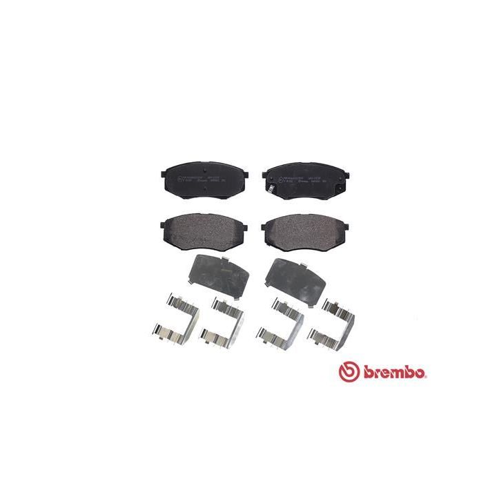 Stabdžių trinkelių rinkinys, diskinis stabdys BREMBO P 30 055