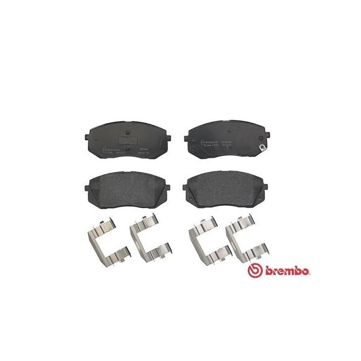 Stabdžių trinkelių rinkinys, diskinis stabdys BREMBO P 30 056