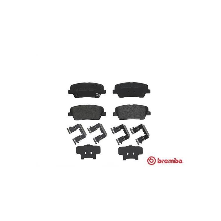 Stabdžių trinkelių rinkinys, diskinis stabdys BREMBO P 30 063