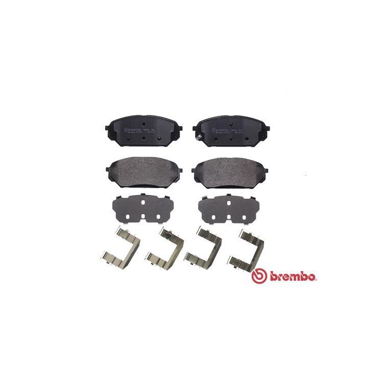 Stabdžių trinkelių rinkinys, diskinis stabdys BREMBO P 30 071